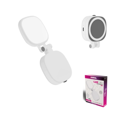 LUZ LED SOUL MAG C/ESPEJO L50 BLANCO self'jl50