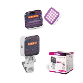LUZ LED SOUL RGB PORTABLE C/CLIP DISPLAY L60 self'jl60
