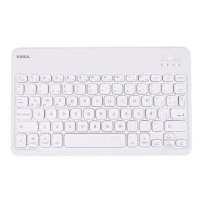 TECLADO SOUL BT SLIM AN/AP/WIN 24.5X15X0.6CM per'kbt01bl