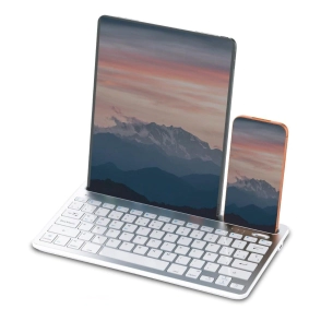 TECLADO SOUL BT MULTIPLATAFORMA 29X16X2CM BLANCO per'kbt03bl