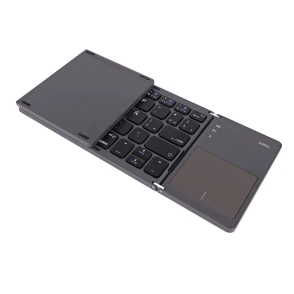 TECLADO SOUL BT PLEGABLE C/TOUCHPAD AN/IO/WIN NEGRO per'kbt04ne