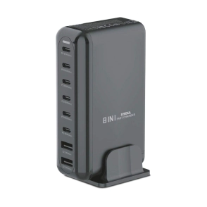 ESTACION DE CARGA SOUL USB 8EN1 60W+WW.5W USB-C X5/ USB X3