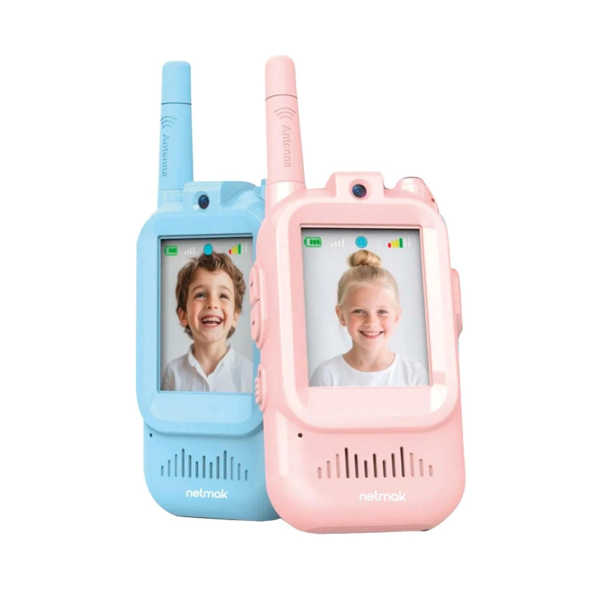 WALKIE TALKIES C/CAMARA AZUL Y ROSA NM/WALKIE