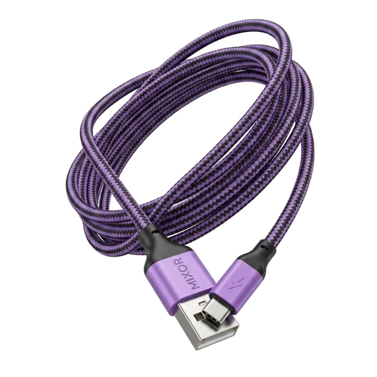 CABLE MIXOR ORIGEN MICRO USB MALLADO MODM-00JQ LILA