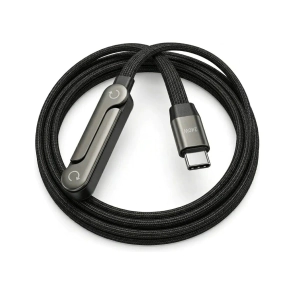 CABLE C/SOPORTE TYPE-C A TYPE-C LR8028