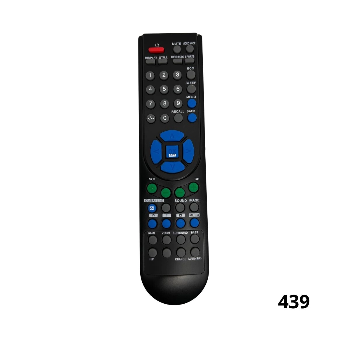 CONTROL REMOTO MOD439 SANYO