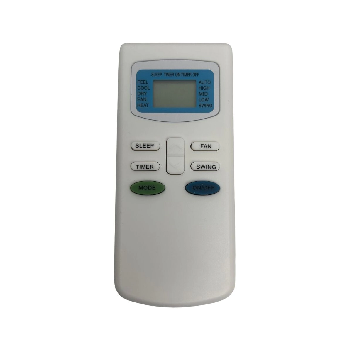 CONTROL REMOTO MOD580 HITACHI/TCL/RCA/DELONGHI/KELVINATOR/HUINDAI/SIGMA/RECCO/RANSER/HITPLUS