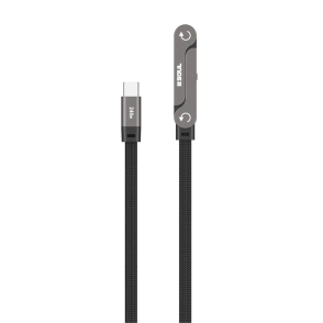 CABLE SOUL C/SOPORTE TYPE-C A TYPE-C 240W 