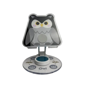 SOPORTE ESCRITORIO BASE 360&deg; DISE&Ntilde;O XY-T18 NEGRO