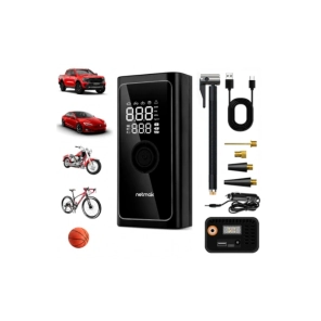 COMPRESOR DE AIRE NETMAK C/POWER BANK NM-CA101