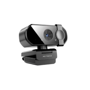 CAMARA WEB NETMAK 1080P C/ CUBRE LENTE NM-WEB05