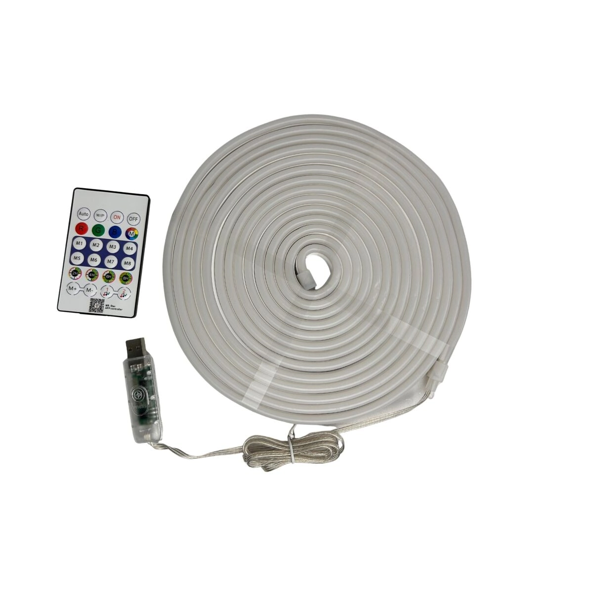 TIRA LED NEON FLEXIBLE 5MTS MODV-00DX