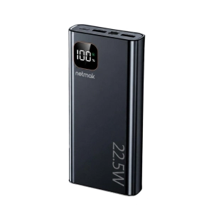 POWER BANK NETMAK 22.5W CARGA RAPIDA 20000MAH NM-PB13