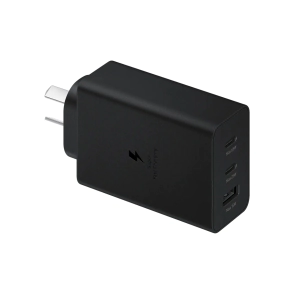 CABEZAL SAMSUNG 65W 2 TYPE-C + USB ORIGINAL NEGRO (SF)
