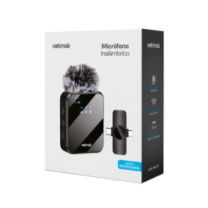 MICROFONO INALAMBRICO NETMAK CORBATERO PROFESIONAL NM-MC13