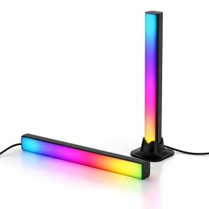 LUCES DE AMBIENTACION RGBIC 42CM X 2 TORRES AMBLIGHT-FANRGB-42-BT+IR
