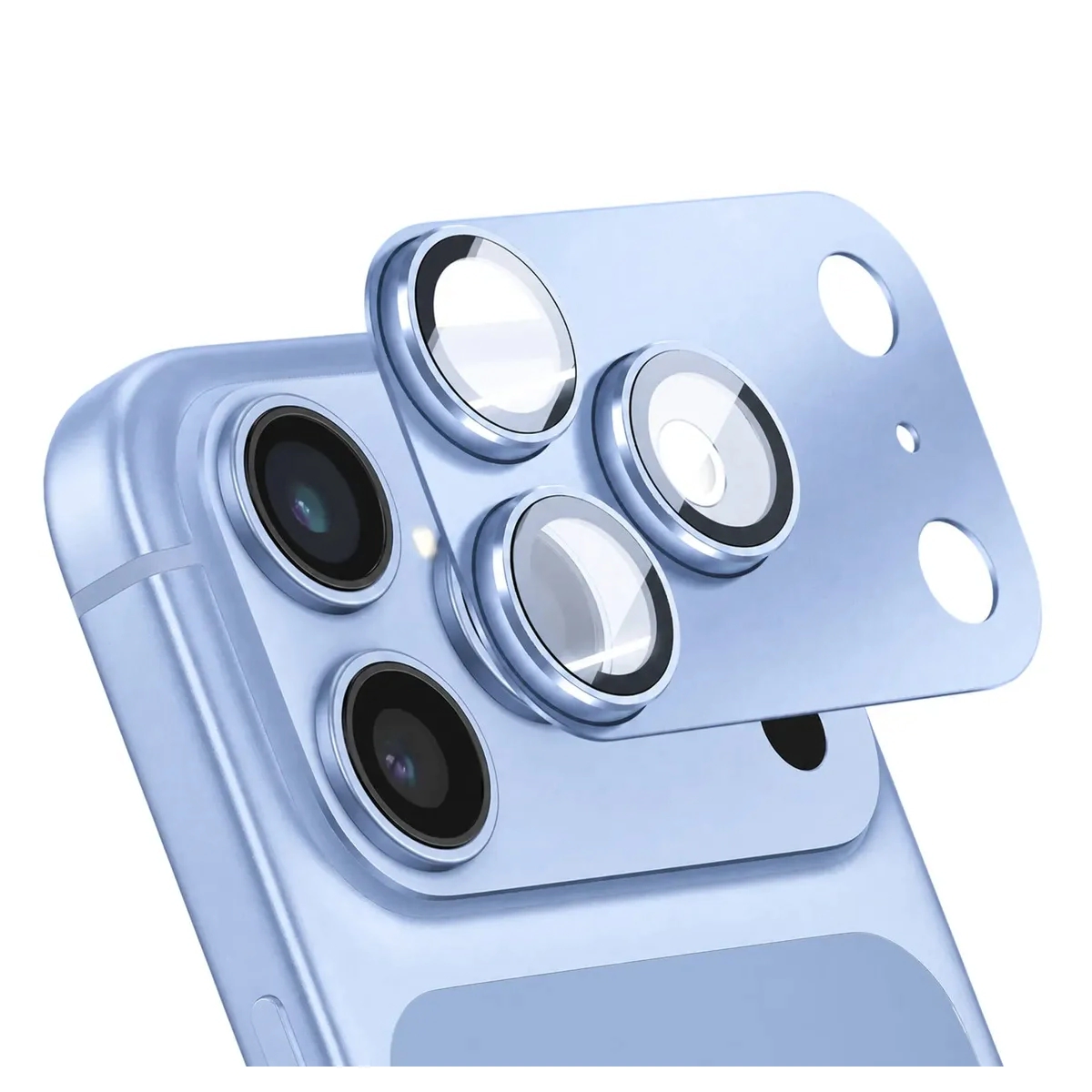 PROTECTOR P CAM COMPLETO IPHONE 18 PRO MAX CELESTE