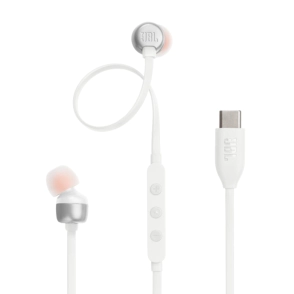 AURICULAR JBL TYPE-C T310 BLANCO