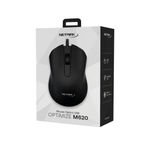 MOUSE NETMAK USB M620 NEGRO NM-M620