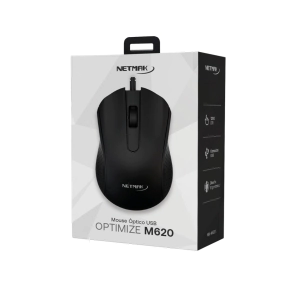 MOUSE NETMAK USB M625 NEGRO NM-M625