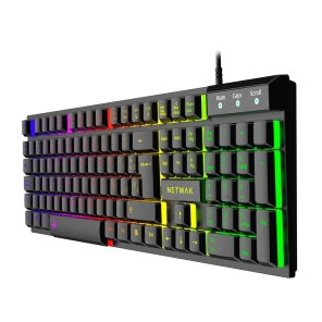 TECLADO NETMAK GAMER RETROILUMINADOR USB NM-X408