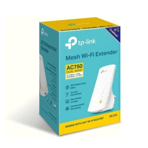 EXTENSOR DE RANGO TP-LINK RE200 DUAL BAND AC750 300MBPS