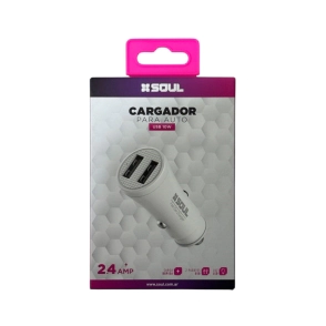 CABEZAL AUTO ALIVIO 2.1A 2 USB 12V